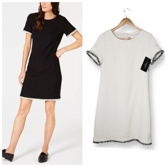 MaxMara Dresses & Skirts - MaxMara Zurigo Dress Tweed Shift Luxury Cream 42EU NWT